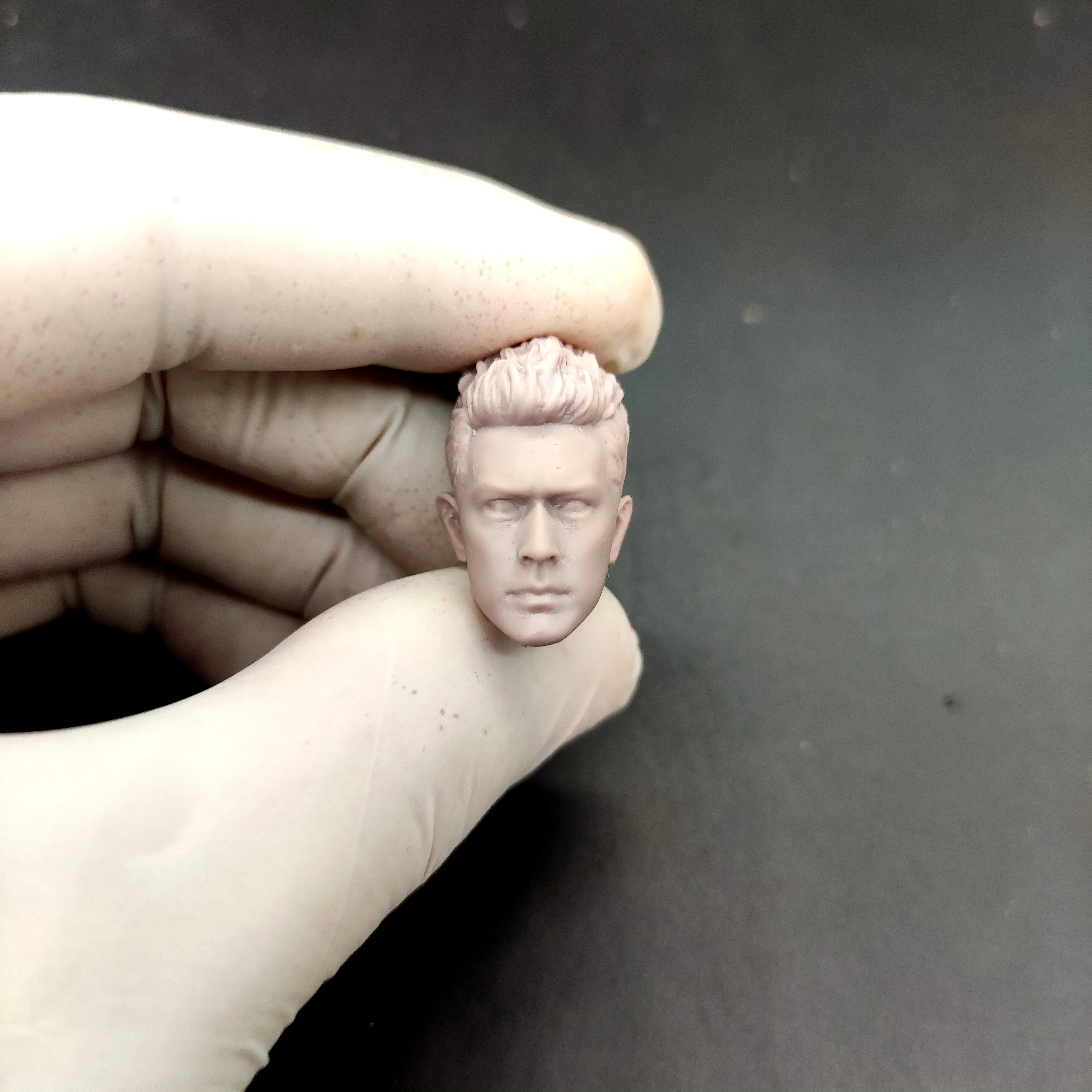 

1/18 1/12 1/10 Takeshi Kaneshiro Неокрашенная голова для 3,75 "6" 7 "фигурки SHF ML Mafex Mez NECA