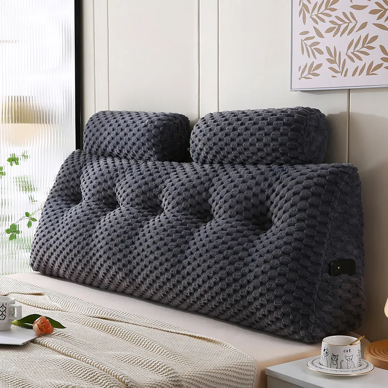 Подушка для изголовья клина кровати Треугольная подушка с подушками шеи со