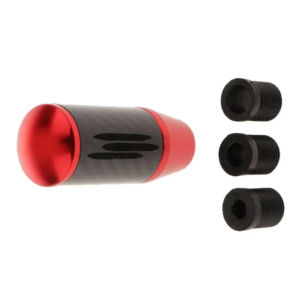 

Red Aluminum Shift Knob Head Stick Gear Racing Sport Gear Shifter
