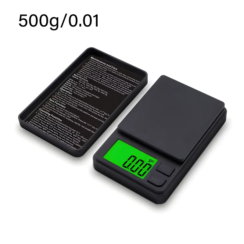 Карманные цифровые весы kebidumei 200-500г