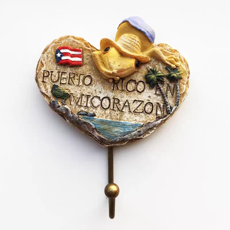 Северная Америка Карибский Пуэрто-Рико 3D магниты на холодильник магнитные