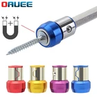 Магнитный наконечник 6,35 мм, наконечник из сплава в партии, магнитное кольцо, отвертка, антикоррозийная насадка с перекрестной головкой, позиционер, электрическая дрель, ручной инструмент