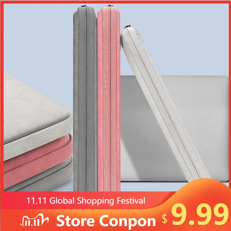 

Sleeve Case 13 14 15.4 15.6 Inch For HP Notebook bag Carrying Bag Macbook Air M1 Pro 13.3 Shockproof Case for Women