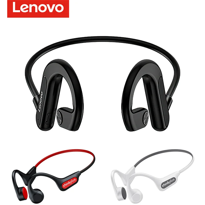 

Беспроводные Bluetooth-наушники Lenovo X3, Гарнитура костной проводимости, водонепроницаемость IPX5, гарнитура с микрофоном для занятий спортом, науш...