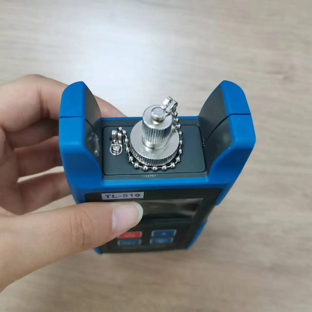 Handheld TL-510 Fiber Optic Power Meter With FC SCConnector Laser Power Meter  Fiber Optic Tester