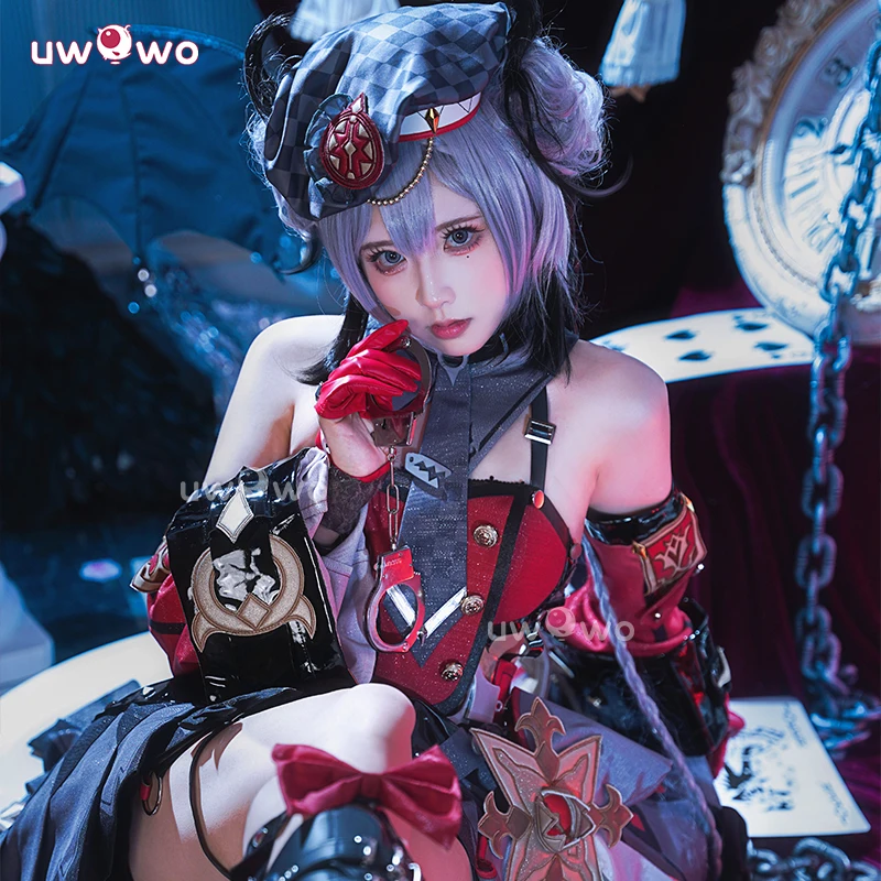 UWOWO Andersondotter Косплей Collab Series: Игра Genshin Impact Andersdotter Костюм Рождественский костюм