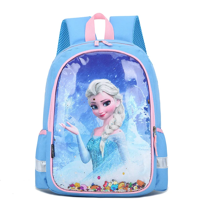 Disney-mochilas escolares de dibujos animados para niños y niñas, morral escolar de...