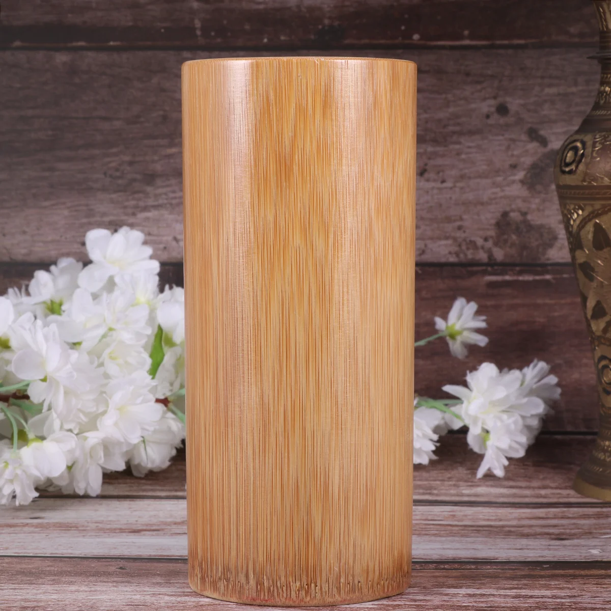 

20 CM Table Organizer Desk Bamboo Utensil Caddy Flatware Caddy Wood Kitchen Tool Holder Kitchen Tool Holder Cutlery Holder