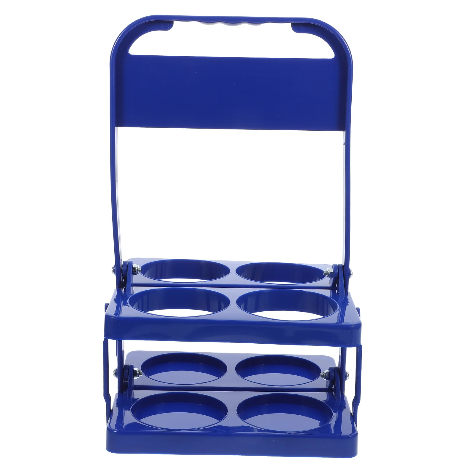 Стойка для корзины складная переноска напитков держатели чашек держатель