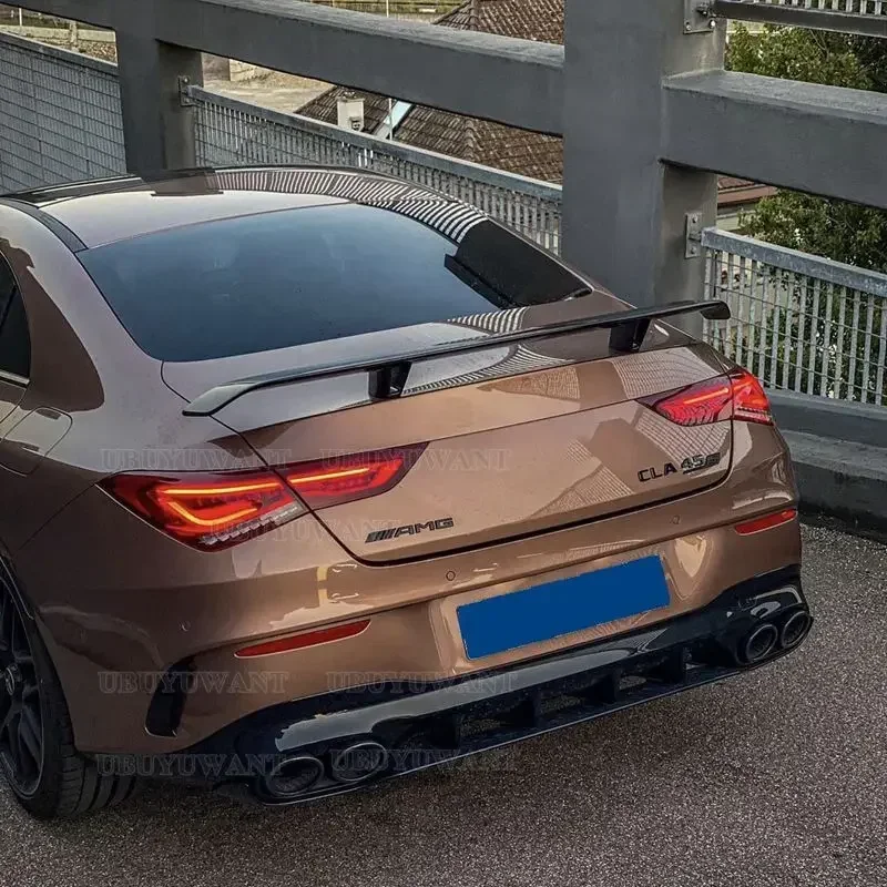 Задний спойлер багажника для Mercedes Benz C118 CLA Class 2019-2021 CLA180 CLA200 CLA250 CLA220 CLA35 45 ABS крыло