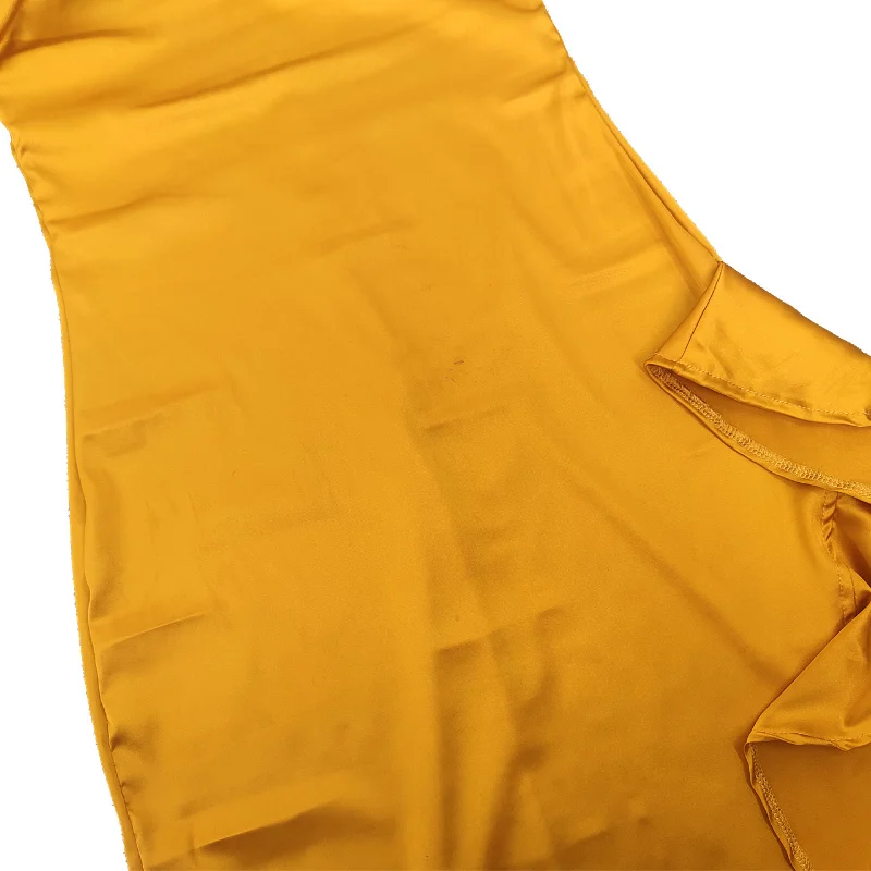 Dress Women Elegant Luxury Prom Dresses Novo Em Vestidos De Mujer Elegantes Para Fiesta2023 Sleeveless Halter Sexy Ruffle Elbise