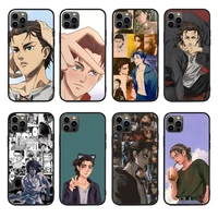 attack on titan eren jaeger phone case for iphone 13 13pro 12 11 pro max x xs xr xsmax 6 7 8plus cover