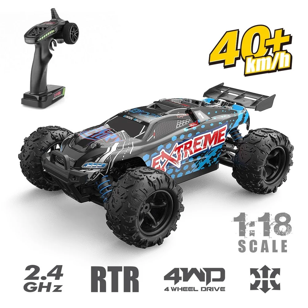 

Scale 1/18 2.4Ghz High-speed 40km/h Adult Professional RTR Rc Car 4WD Rc Off-road 4x4 Car Remote Control Model Boy Toys Cars