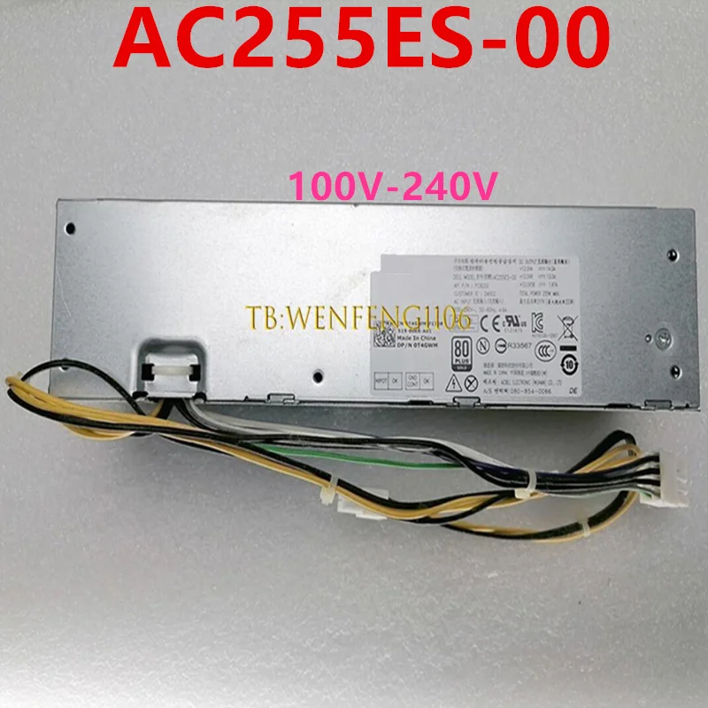 

Оригинальный новый блок питания для DELL OPTIPLEX 3020 7020 9020 SFF 255 Вт, AC255ES-00 PCB050 T4GWM 0T4GWM 80Plus Gold