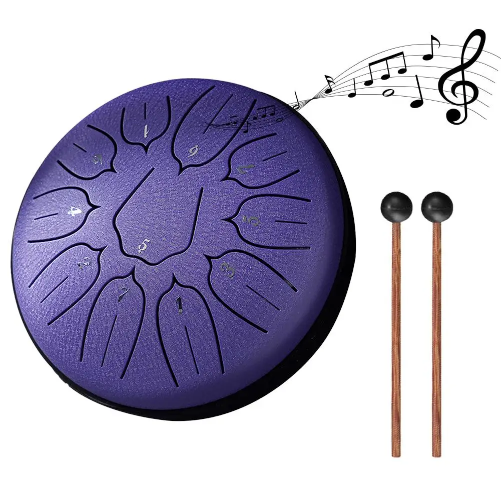 6 дюймов 11 заметок стальной барабан с языком инструмент большой из дзен стали