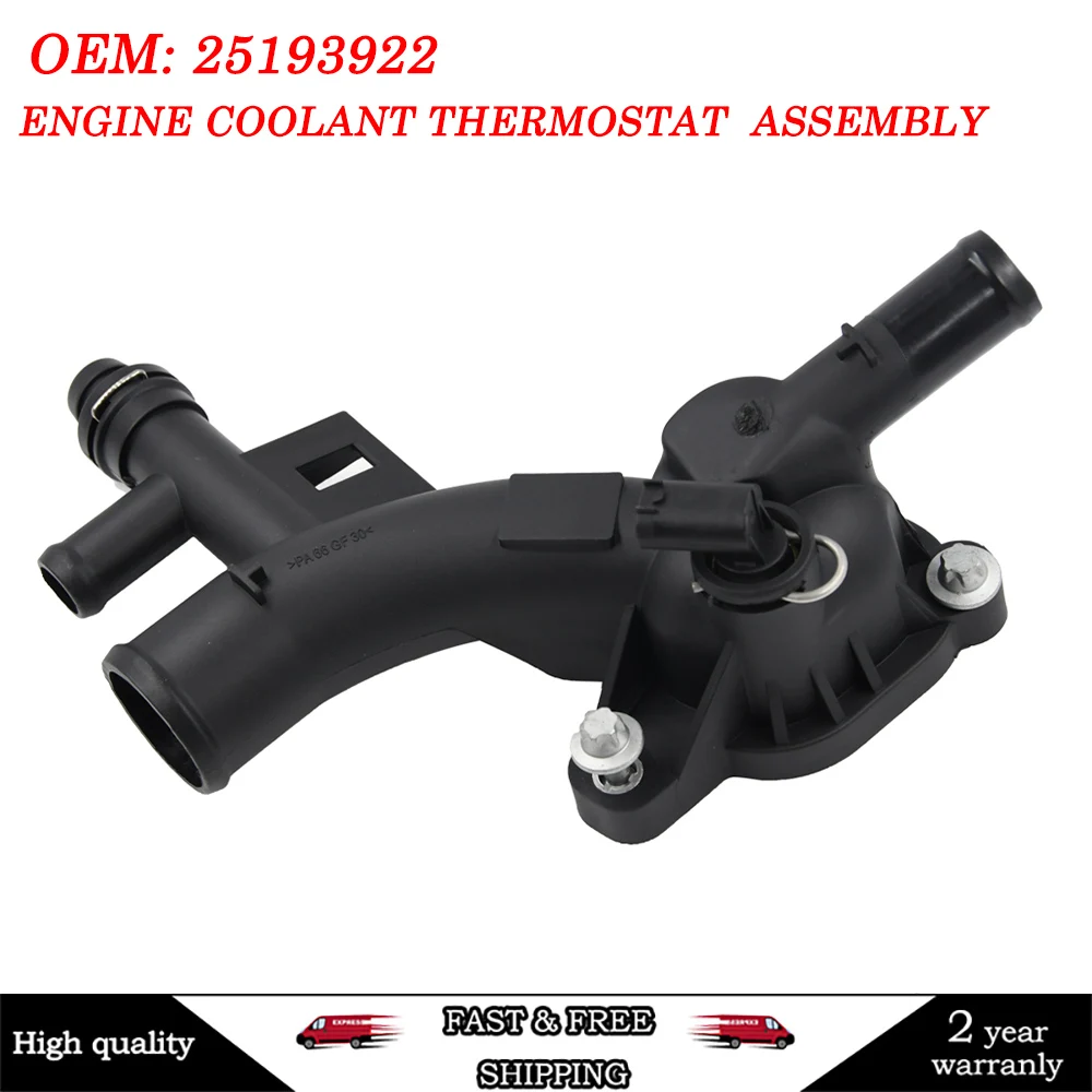 

For Chevrolet Cruze Sonic Trax Buick Encore 1.4T 55565334 1338030 25193922 Engine Coolant Thermostat Assembly