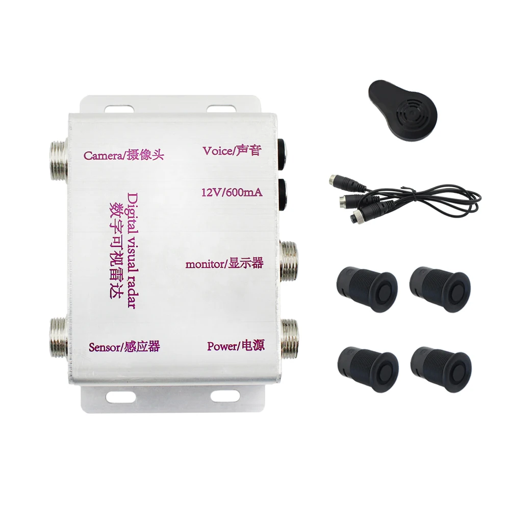 

Датчик заднего хода, радар 24 В, автомобильный радар, передний и задний резервный сигнал заднего хода, обнаружение автомобиля, датчик парковки грузовика