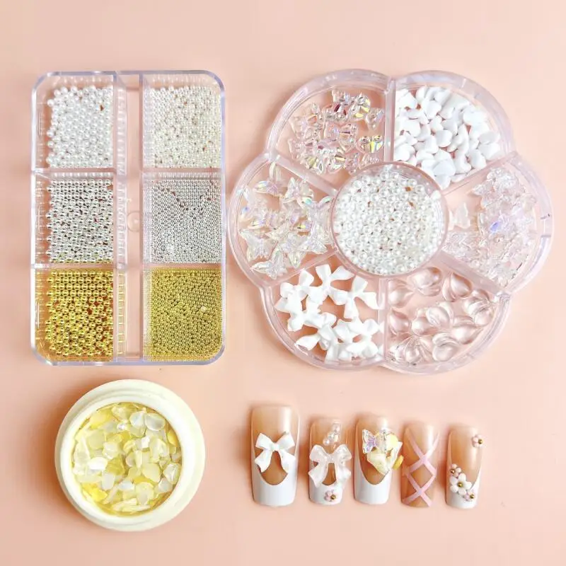 3 шт./набор декоративные подвески для ногтей