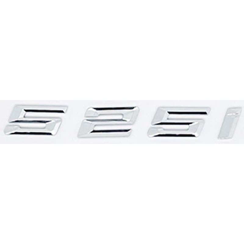 Наклейка с эмблемой в старом стиле для BMW 5 серии E60 E61 F10 F11 G30-520i 523i 525i 528i 530i 535i 540i Наклейка на багажник (art.: 3920cdadcc8f6) - 3920cdadcc8f6