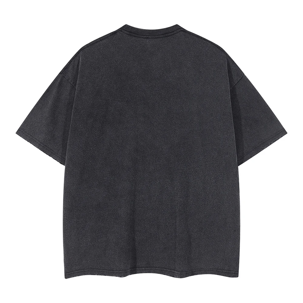 

Футболка мужская Винтажная с принтом рэпера, хлопковая оверсайз с графическим принтом, лето 2022