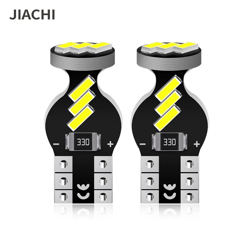 jiachi 100 шт. W5W T10 светодиодные лампы Canbus 4014 чип 9 SMD 12 В 6000K 194 168 автомобильные
