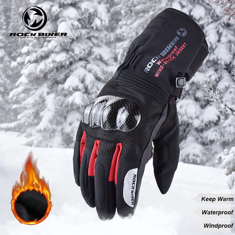 Осенне-зимние Мотоциклетные Перчатки Suomy унисекс теплые водонепроницаемые