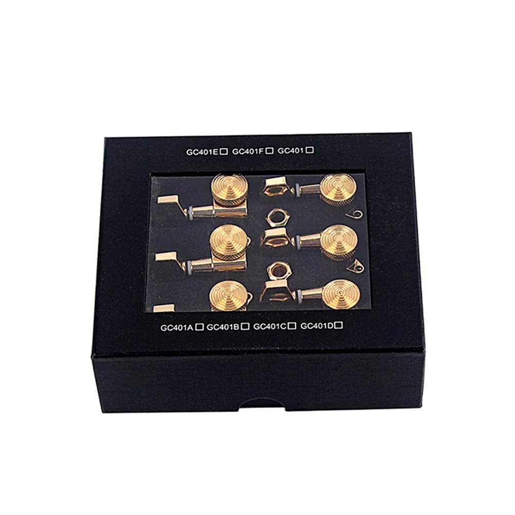 

1 Set Tuning Pegs GC401K Vintage Style 3R3L Guitar Parts Tuning Pegs Machine for Musical Instrument Guitar