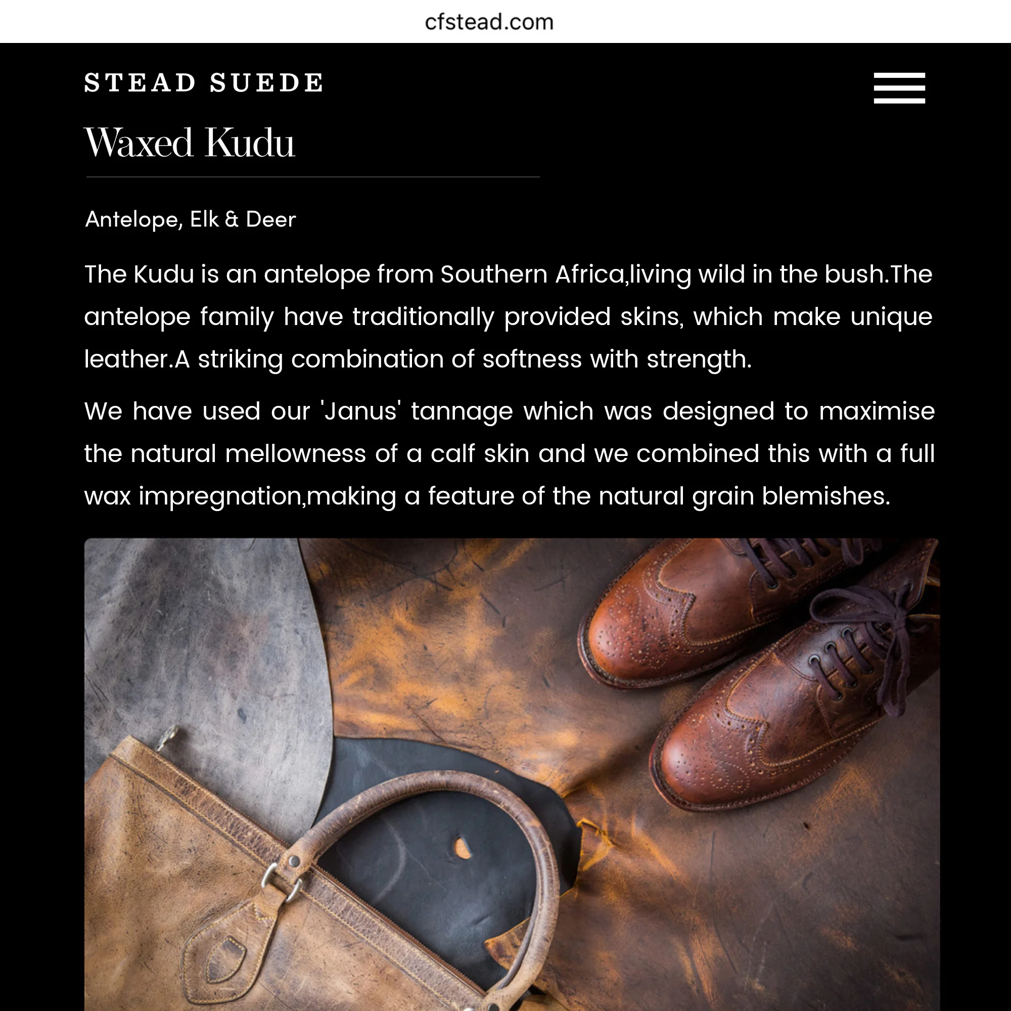 Фото Чехол YMW Charles F Stead из вощеной натуральной кожи Kudu для iPhone 17 Pro / 17 Pro Max, роскошный, ручной работы, из натуральной кожи №2