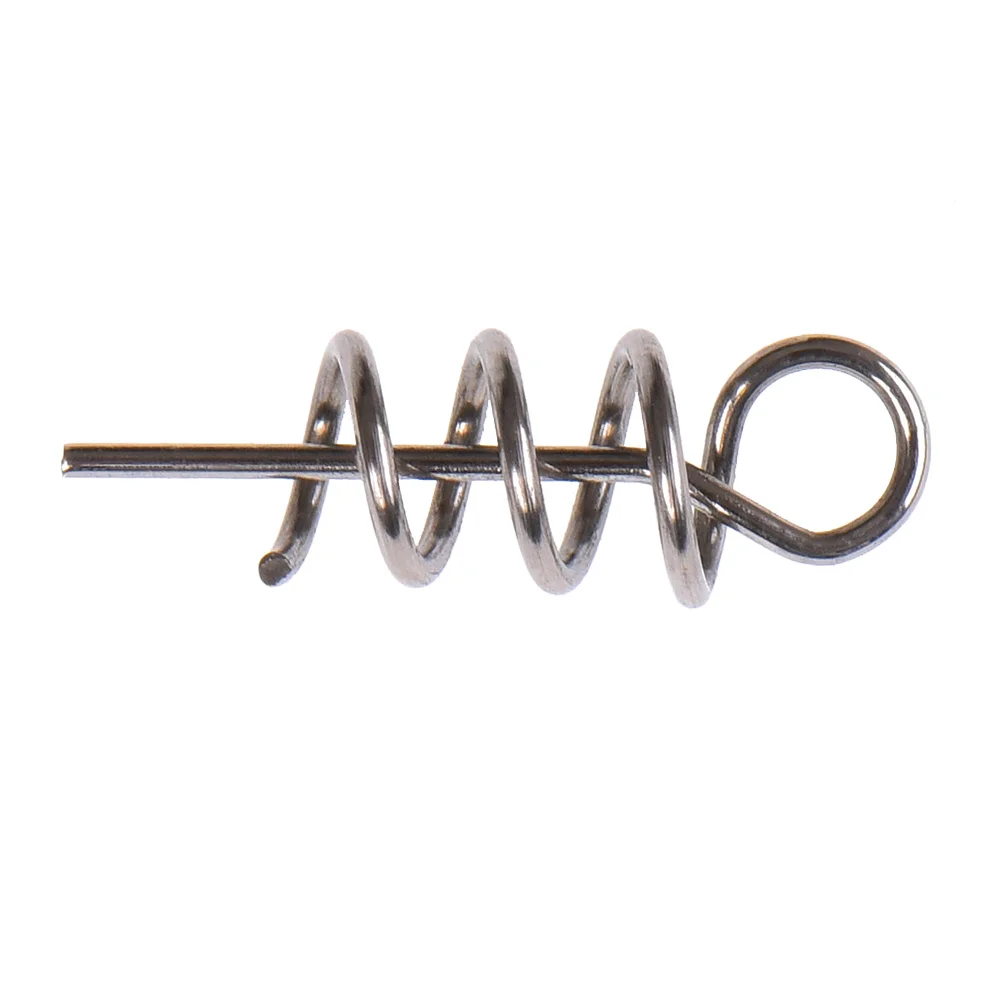 

50pcs Lure Baits Hook Premium Fixed Lock Worms Crank Hook Pin for Ourdoor
