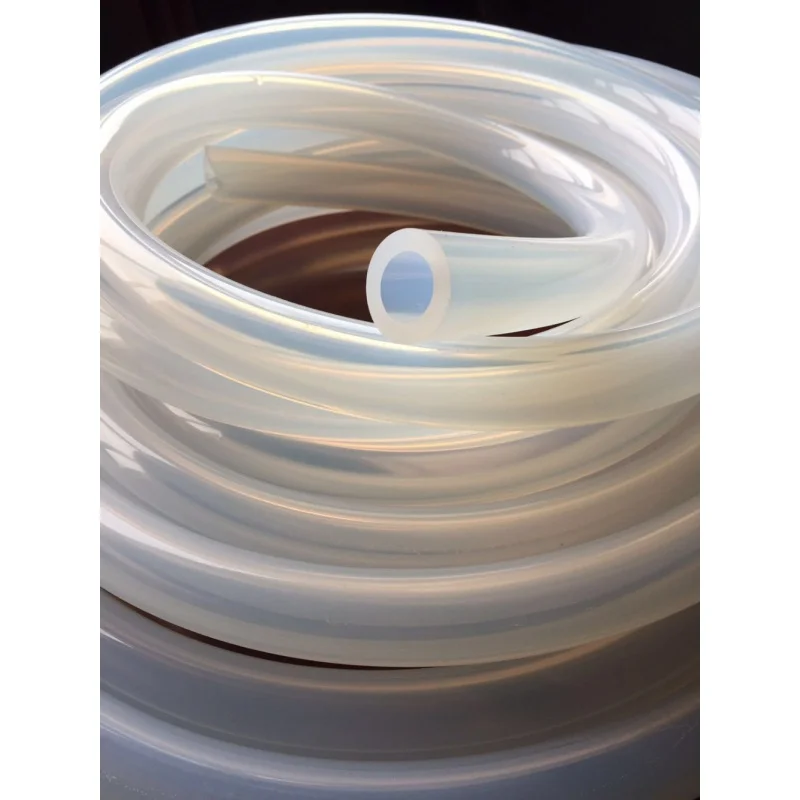 

Silicone Hose I.D.5/8"; Transparent Milking Tube 16x26mm Dairy Milking Accessory Cow Milk Hose