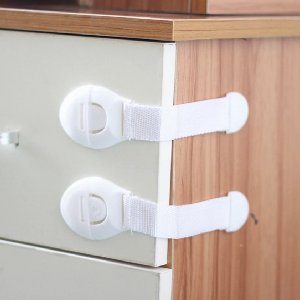 

10/20Pcs Child Lock Protection Of Children Locking Doors For Children's Safety Kids Safety Plastic Protection Baby Cabinet Lock