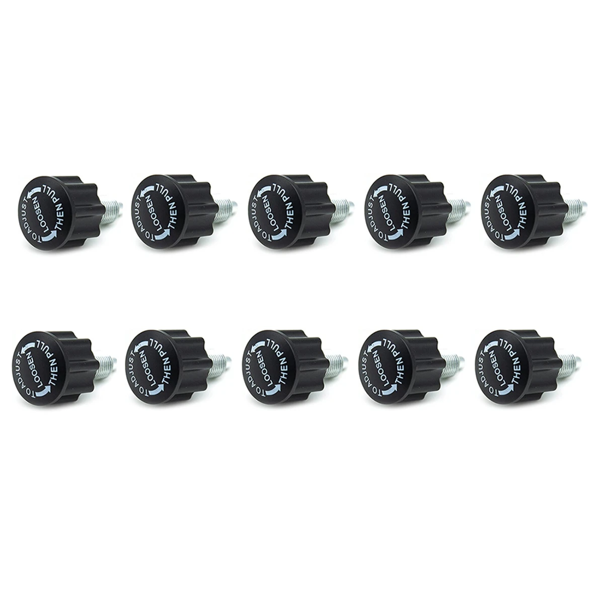 

10Pcs Spinning Bike Pull Pin Spring Knob Replacement Parts for Fitness Equipment Pin Spinning Bike