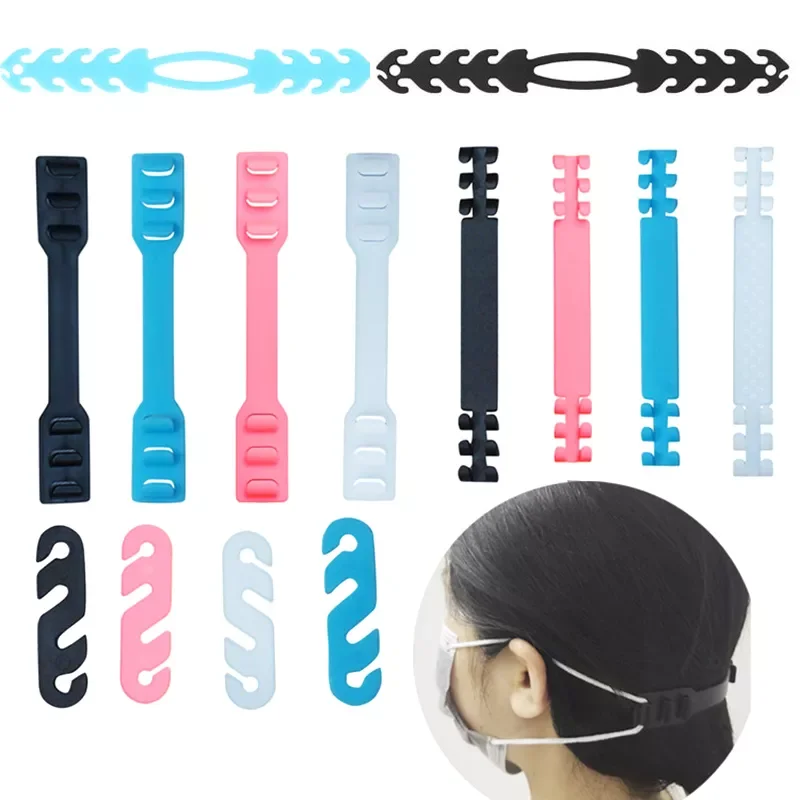 

1/5/10Pcs Face Mask Ear Hooks Extension Buckle Adjustable Anti-Slip Mask Ear Protection Extension Hook Masks Buckle Holder