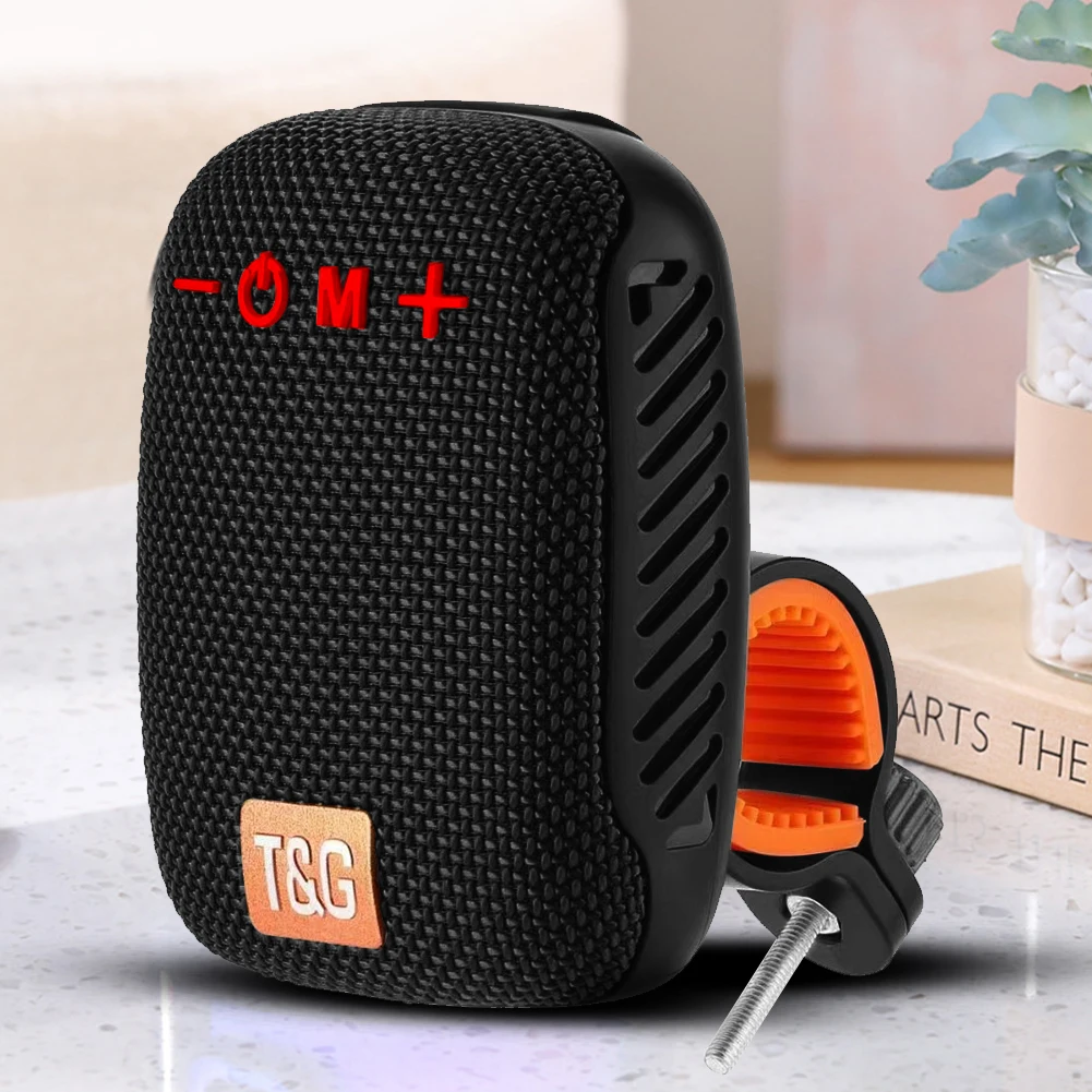 Bluetooth Bike Speaker Portable Wireless Stereo Sound Box Built-in Mic IPX5 Waterproof Outdoor Boombox Subwoofer for Bicycle