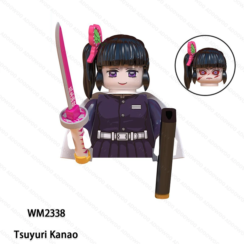 Фото Фигурка WM3000 WM2339 Demon Slayer Daki, Giyuutarou, Douma, Kibutsuji Muzan, аниме-конструктор, игрушка-фигурка, сборная игрушка, кукла, подарок №3