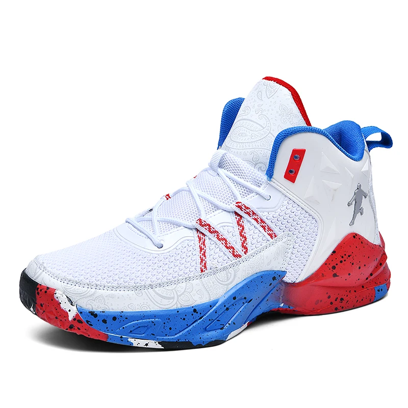 

Men's Basketball Shoes High Top Breathable Boots Summer Non-Slip Junior Sneakers Ladies Venom Student Sneakers