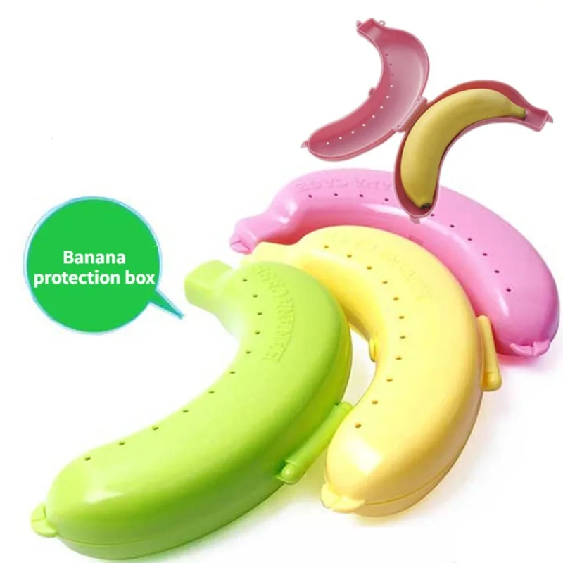 

Creative Travel Outdoor Portable Banana Fruit Protective Storage Box