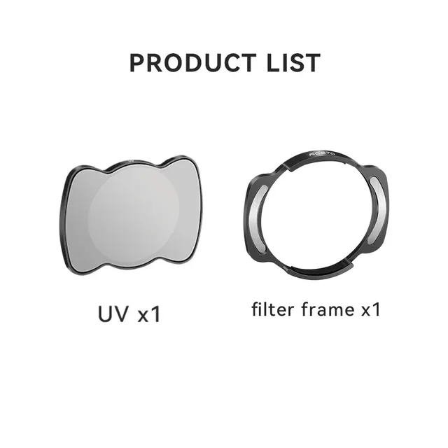 Magnetic frame + UV filter for DJI Avata