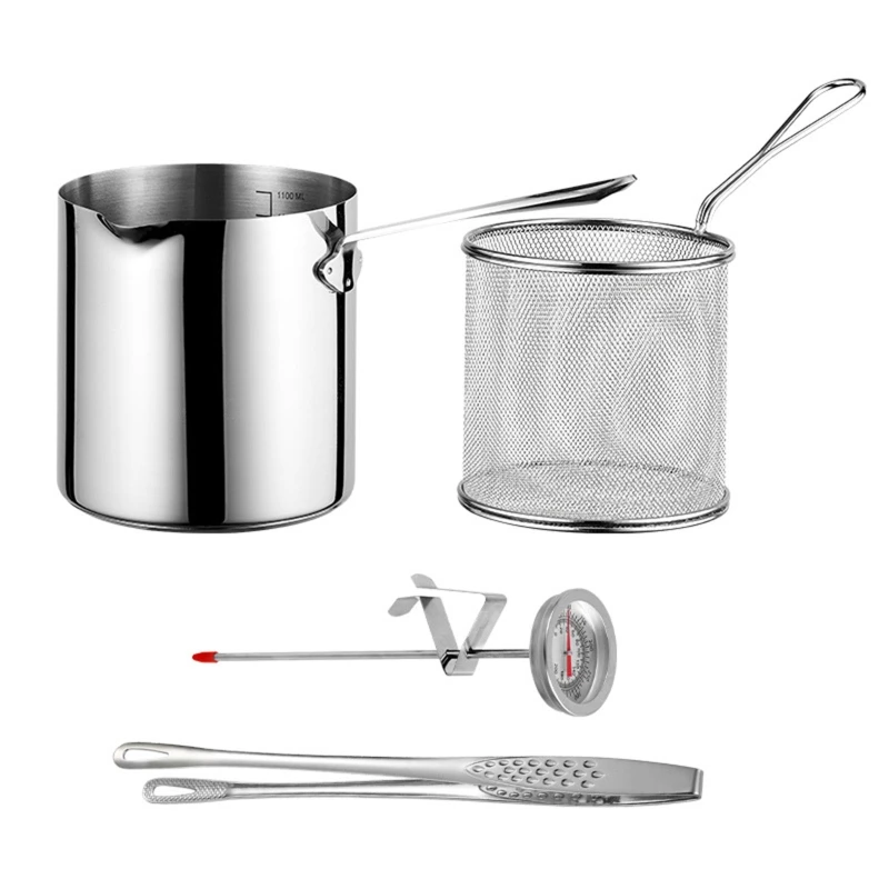 

Новинка 2022, прочная фритюрница с ручкой для жарки, скиммирования