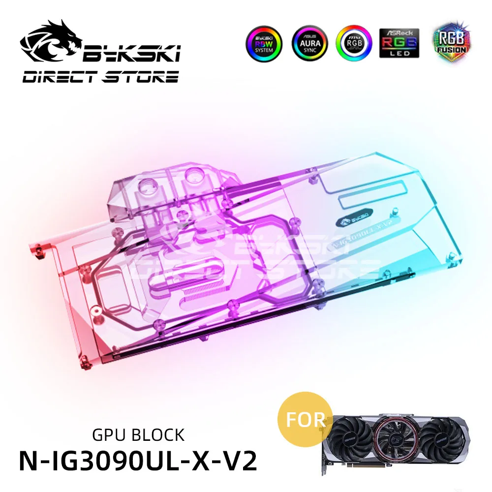 

Водяной блок Bykski iGame GPU для IGAME RTX3080/3090 Ultra OC VGA