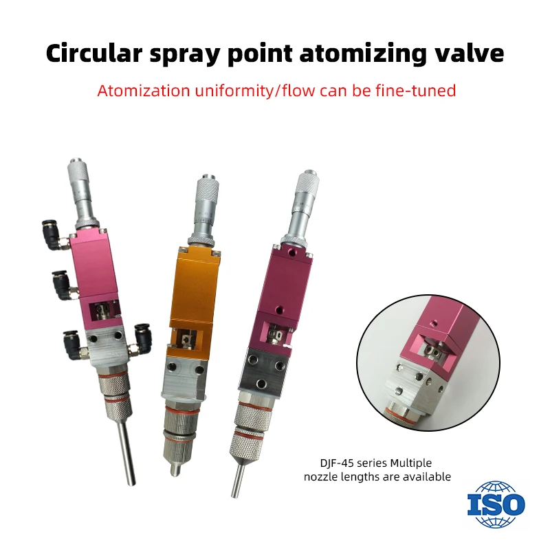 DJF-45 Точная точка распылительного клапана удлиняющая насадка с микрометром