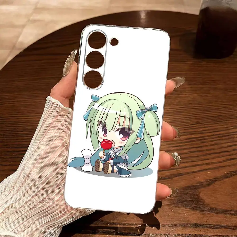 Фото Galgame M-Murasame S-Senren Banka Прозрачный чехол для Samsung A10 12 20 21S 30 31 40 50 51 52 70 71 №3