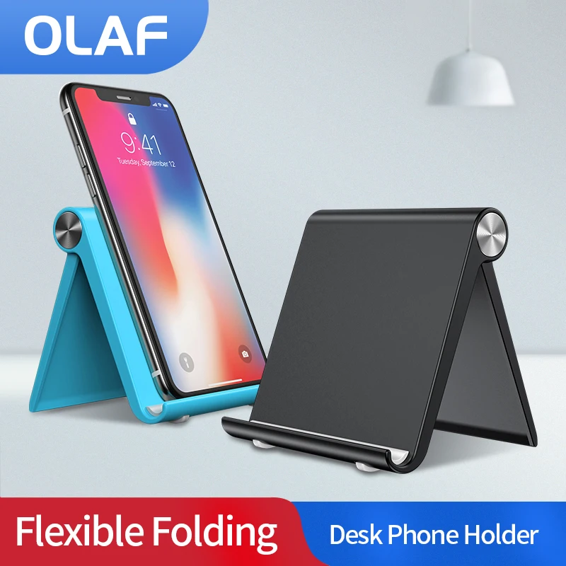 Olaf Foldable Phone Holder Support Telephone Desktop Stand For iPhone 13 12 Xiaomi Samsung Huawei Mobile Cell Phone Stand Holder