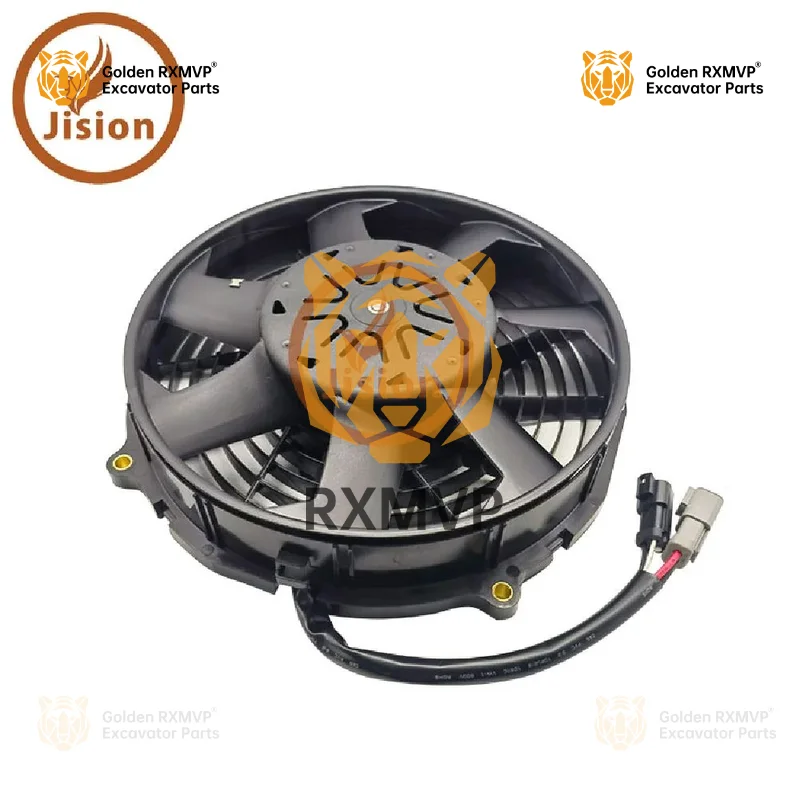 Для XMVP 510-8095 5108095 Двигатель охлаждающего вентилятора подходит для экскаватора