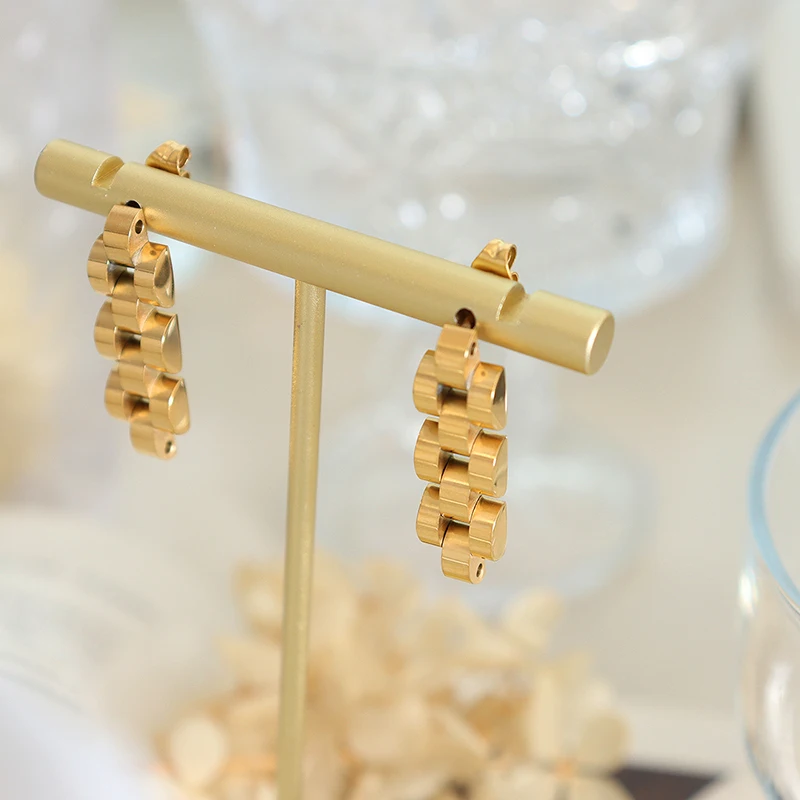 Классические серьги-капли с цепочкой для часов Liora женщин очаровательные серьги