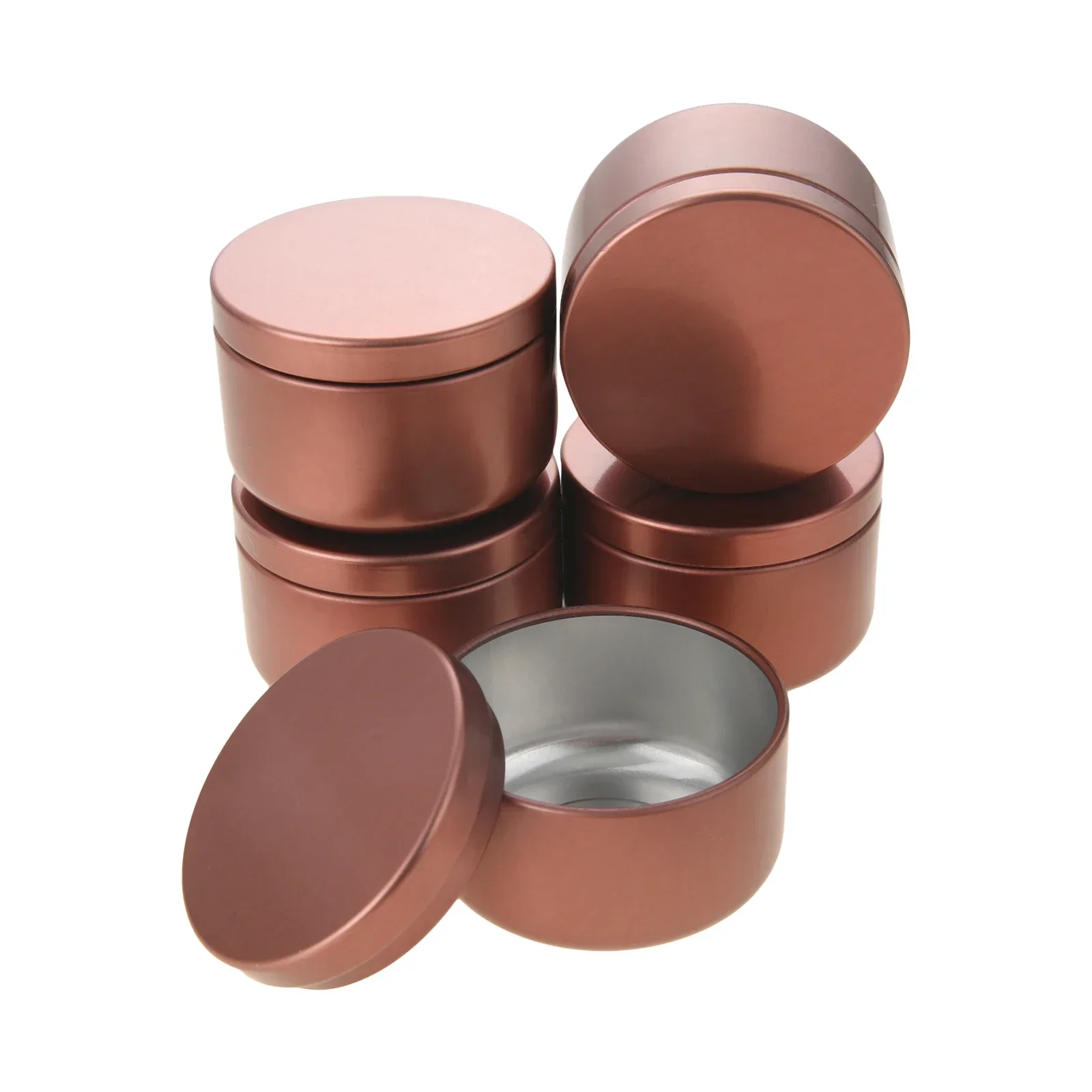 5 шт., чайные банки, 50 мл, банки для свечей, тайники с крышкой, герметичная бутылка, косметический контейнер, органайзер для хранения специй, ювелирный футляр для свечей юрий александрович лискин тайники великой отечественной командарм понеделин и другие