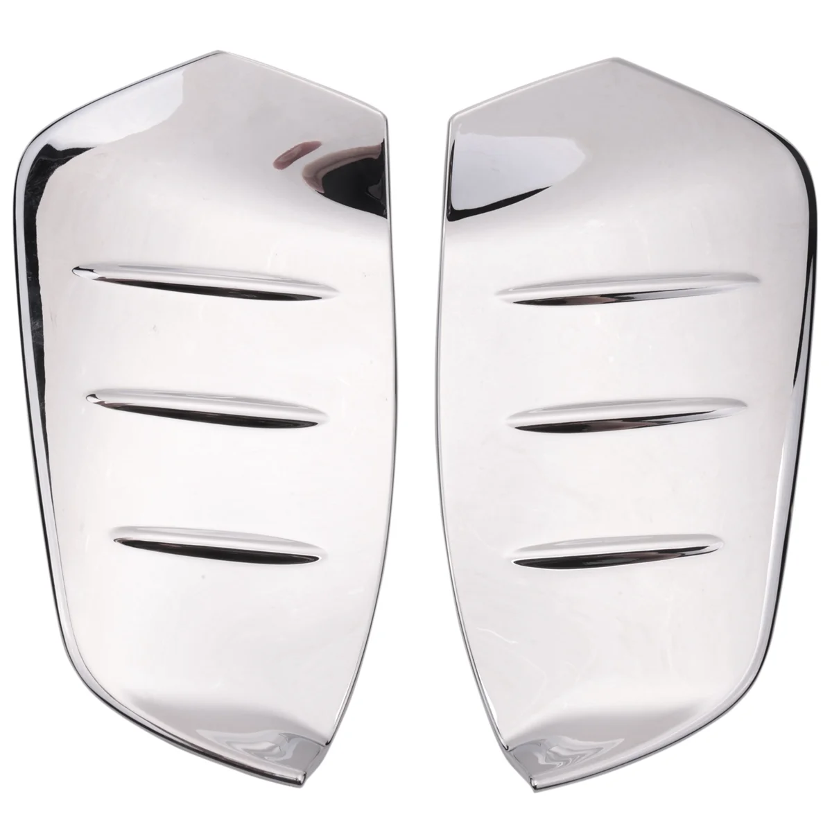 Автомобильная Хромированная передняя Боковая Крышка вентиляционного отверстия