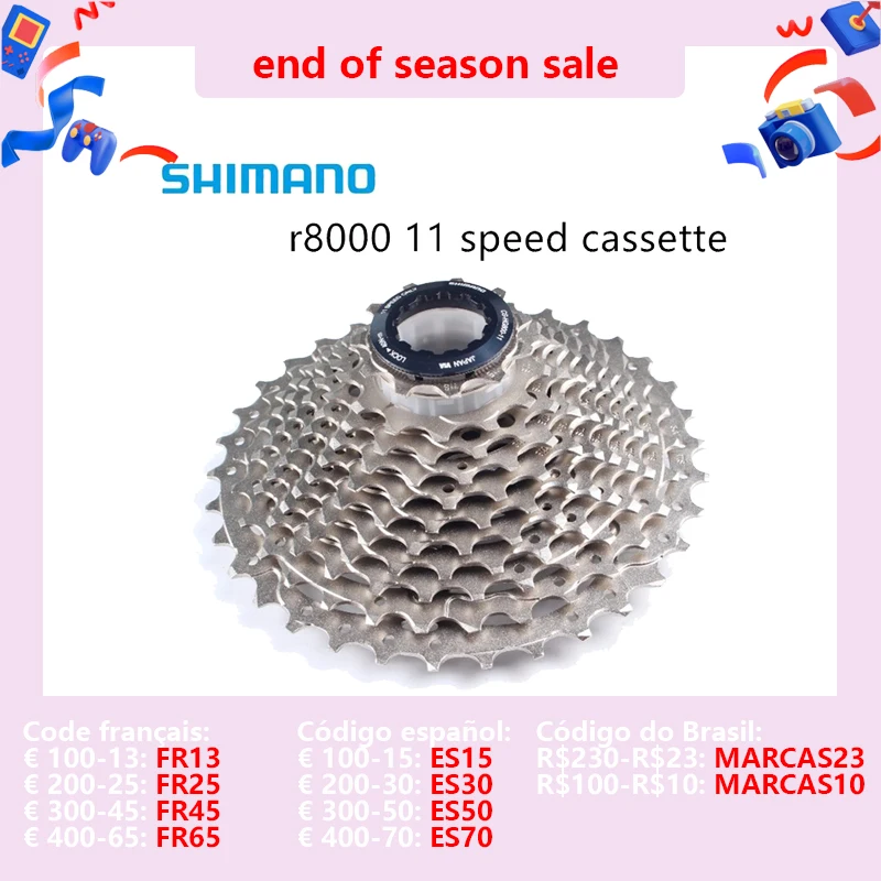 Shimano Ultegra R8000 Road Bike Bicycle 11 Speed Cassette Fr