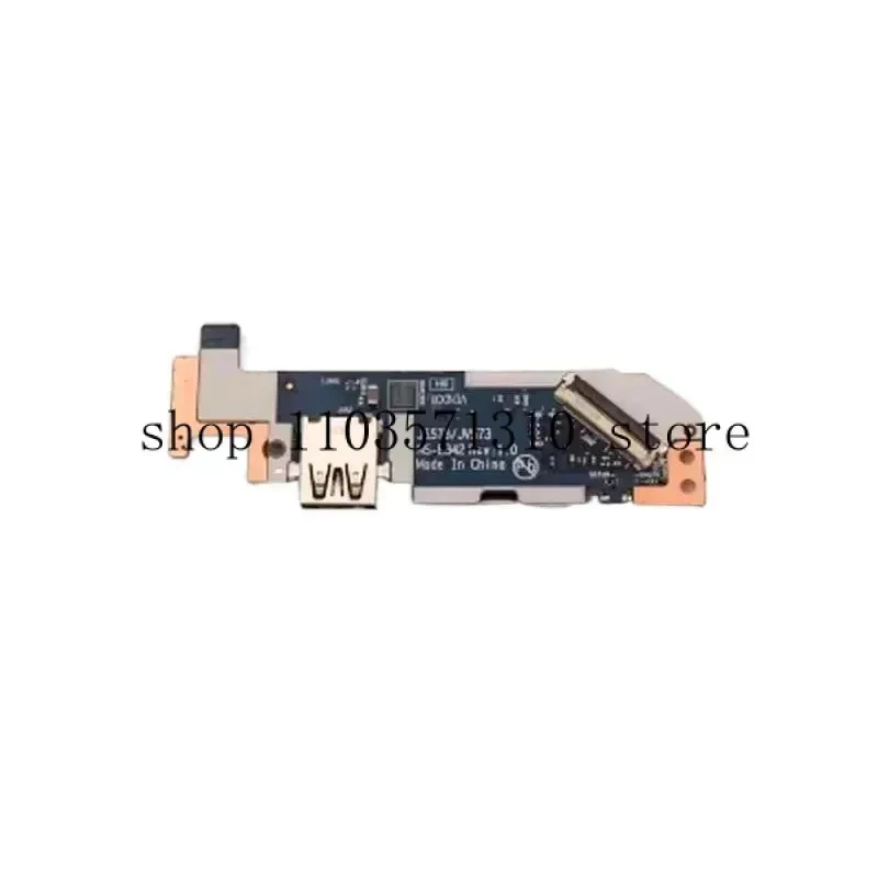 Фото NS-E342 5C50S25335 Новая оригинальная плата для ноутбука Lenovo IdeaPad 3 15IAU7 с USB-разъемом для карт SD и кнопкой включения/выключения питания, 100% протестировано JMzm №3