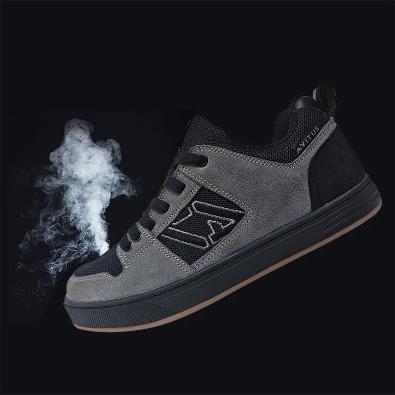 Фото AVITUS Zapatillas MTB обувь с плоской педалью Sholace обувь для горного велосипеда Freeriders Downhill Enduro Нескользящая мужская дышащая обувь для велоспорта №3